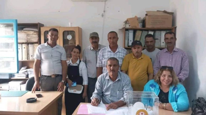 تشكيلة جديدة على رأس النقابة الأساسية لخلية الارشاد الفلاحي منزل بوزيان