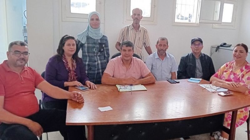 تشكيلة جديدة على رأس النقابة الاساسية لاعوان و اطارات الادارة الجهوية لأملاك الدولة ببنزرت