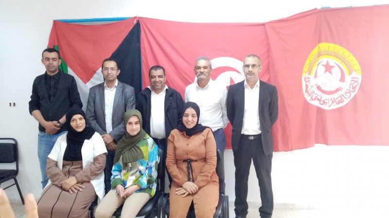 مكتب نقابي جددي في الثانوي برمادة