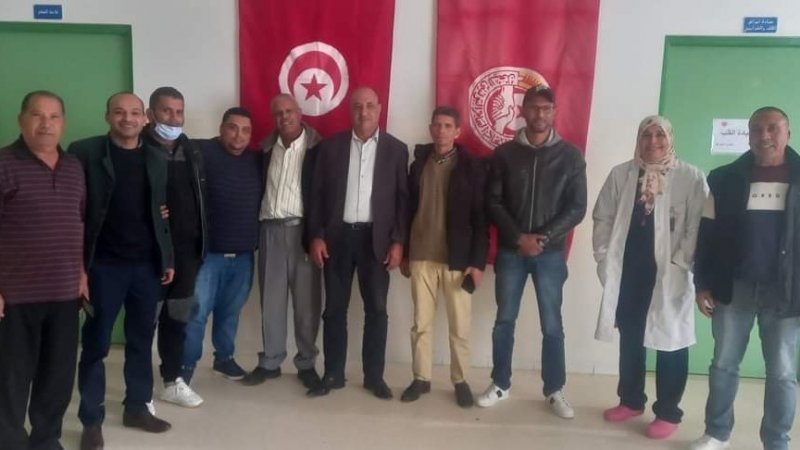 تشكيلة جديدة على رأس النقابة الاساسية للصحة بطبرقة