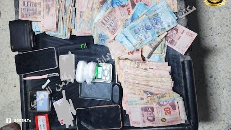 المنستير : الاحتفاظ بـ 08 أشخاص وحجز كمية من المواد المخدّرة