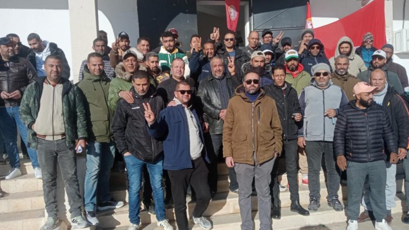 تفاصيل ضافية عن اضراب أعوان فسفاط قفصة واستياء من افشال الحوار وتوتير المناخ الاجتماعي