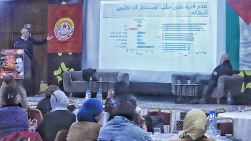 في نقاشات الجلسة الثالثة من الجامعة النقابية للمرأة والشباب : الاجر لا يكفي وسياسات الحكومة غير مجدية