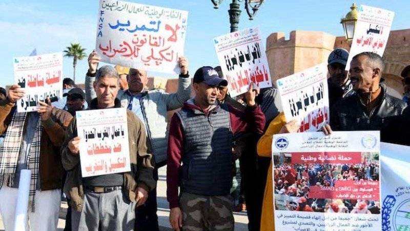 المغرب: النقابيون يرفضون قانون الاضراب الجديد لما حواه من مكبلات مخالفة للمعاهدات الدولية