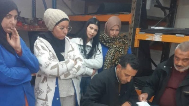 تشكيلة جديدة على رأس النقابة الأساسية لعمال شركة ستارلايت بمنزل جميل