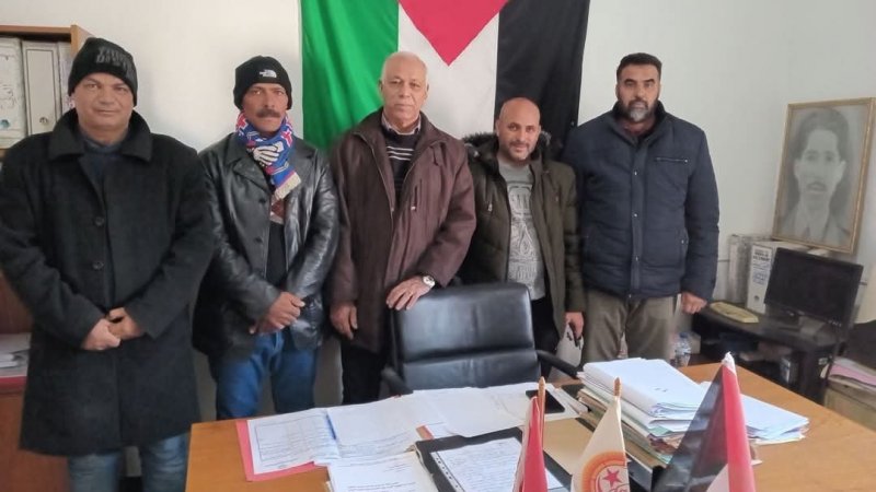 مكتب جديد على رأس النقابة الأساسية لخلية الإرشاد الفلاحي ببئر الحفي و سيدي علي بن عون