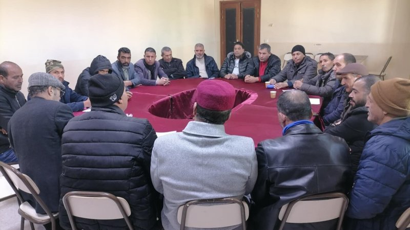 اعضاء المجلس القطاعي للفلاحة بالقصرين يطالبون بتسوية وضعية عمال الحظائر والقطع مع التشغيل الهش