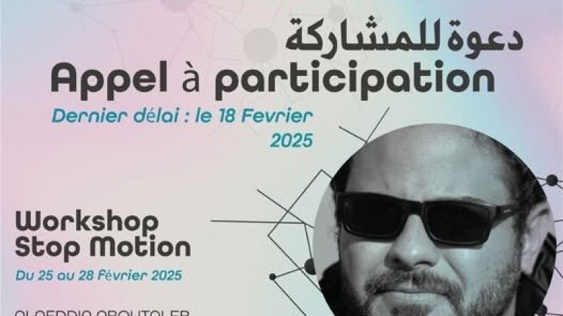 مركز السينما والصورة : الفنان علاء الدين بوطالب يؤطر ورشة أفلام التحريك