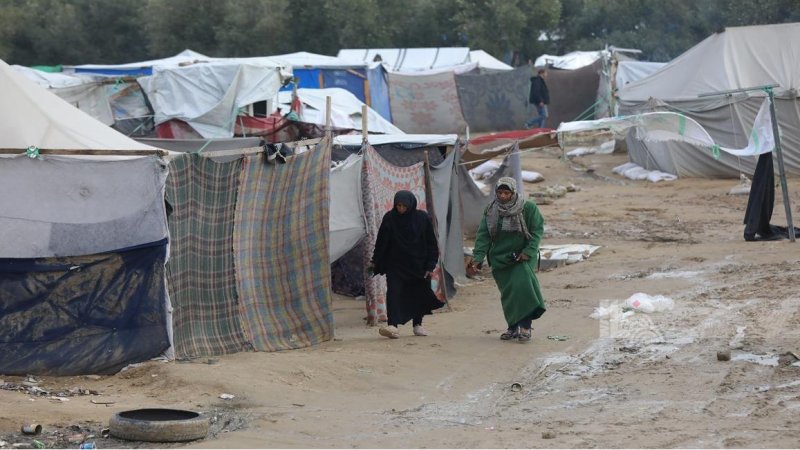 أوضاع مأساوية يعيشها النازحون في قطاع غزة