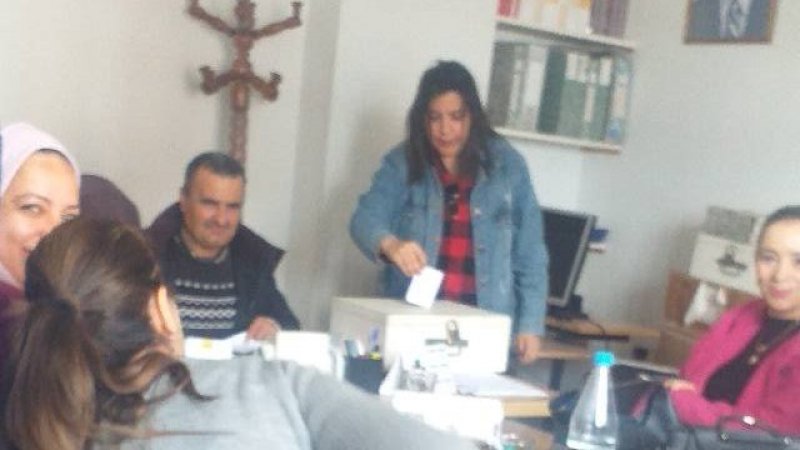 تشكيلة جديدة على رأس النقابة الأساسية للتعليم الثانوي الخاص لمعهد الحرية بالمهدية
