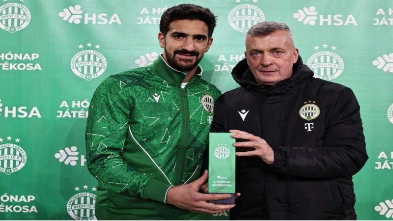 محمد علي بن رمضان يسجل هدفًا جديدًا مع فرنكفاروش المجري