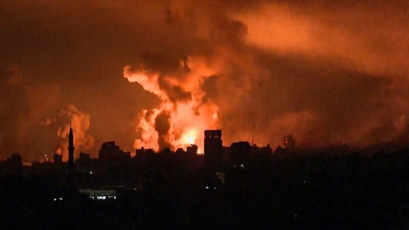 شهداء ومصابون في قصف عنيف للاحتلال على جميع أنحاء قطاع غزة