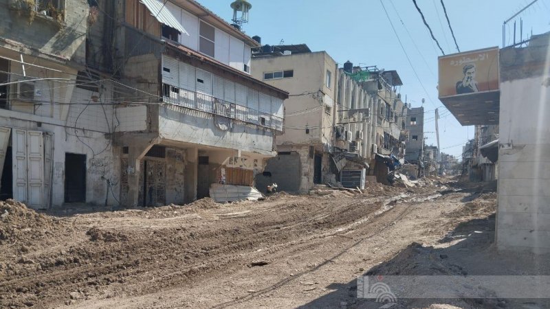 في اليوم الـ 55 للعدوان : دمار ونزوح نحو 24 آلف مواطن فلسطيني من مخيمي طولكرم ونور شمس