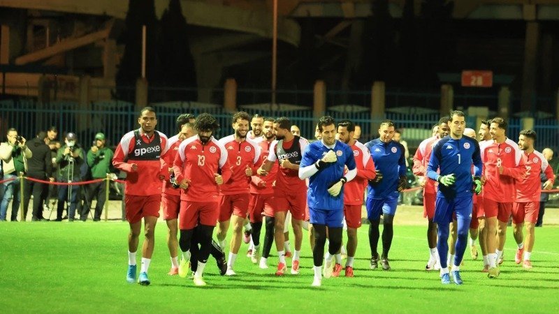 نزلة برد وآلام في المعدة تحرمان ساسي وبن سليمان من حضور تدريبات المنتخب التونسي لمباراة مالاوي