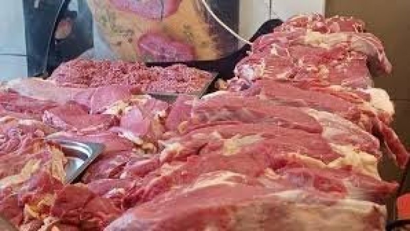 حجز 390 كغ من الكبد البقري المجمد و1100 كغ من الأمعاء الحيوانية