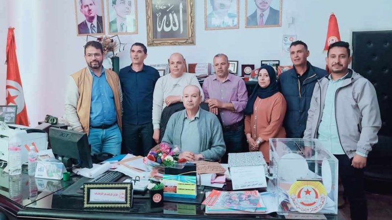 تشكيلة جديدة على رأس النقابة الأساسية لديوان البحرية التجارية و الموانىء بميناء سوسة التجاري