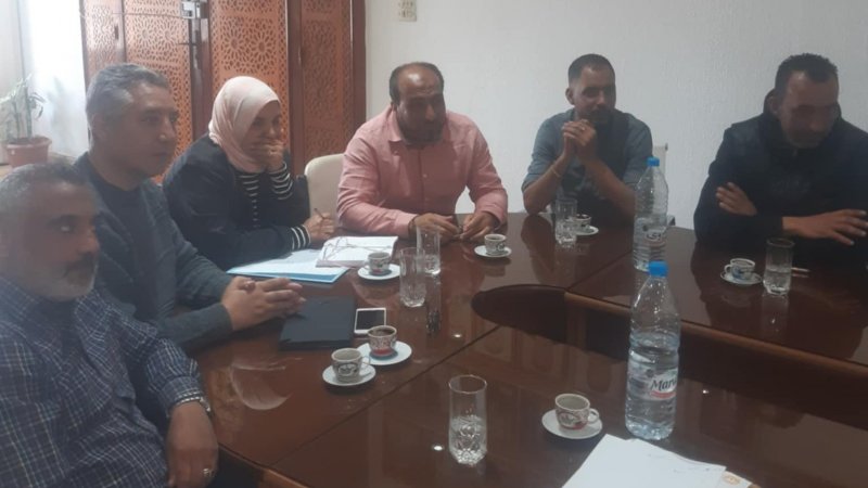 جلسة و إتفاق في تونيما لصناعة الاحذية بالختمين بنزرت