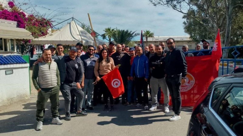اضراب جديد بثلاثة أيام في كافة فروع شركة مار آلب للملاحات