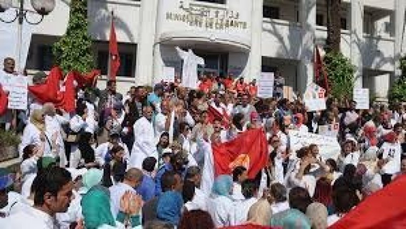 جلسة مثمرة بين جامعة الصحة والوزارة حول القانون الاساسي للعاملين في القطاع