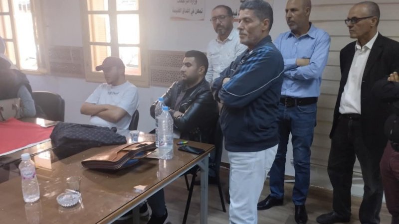 تصعيد جديد في الاحتجاجات بقطاع التعليم الاساسي بالقصرين