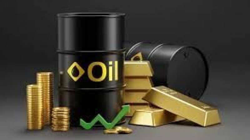 ارتفاع أسعار النفط والذهب