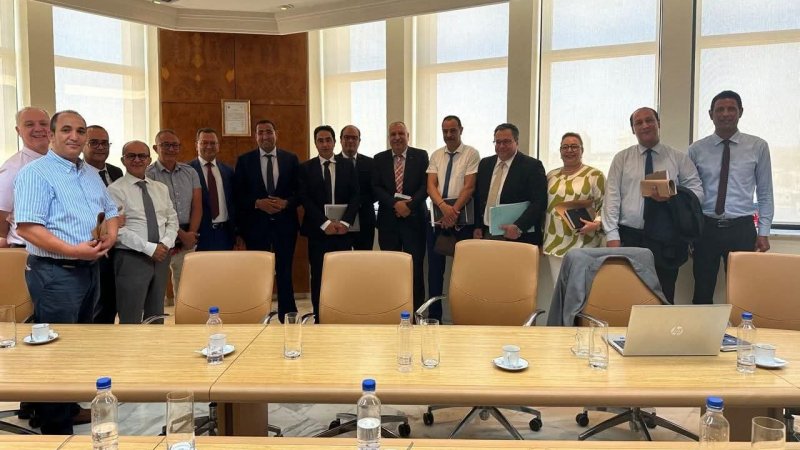 جلسة عمل إيجابية بين إدارة بنك الأمان والطرف النقابي