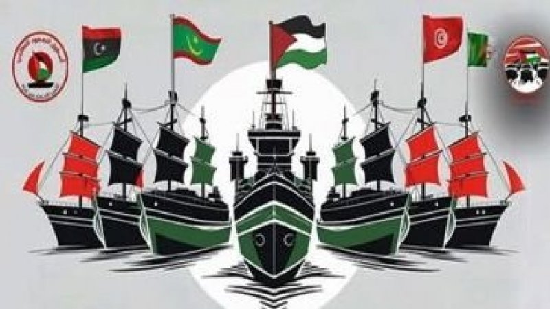 أسطول الصمود المغاربي يرفع الأشرعة نحو غزّة، بغاية كسر الحصار 