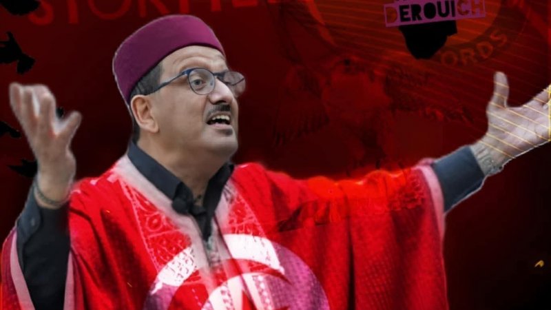 هشام درويش... حكواتي تونسي يدخل موسوعة غينيس من بوابة الذاكرة الشعبية
