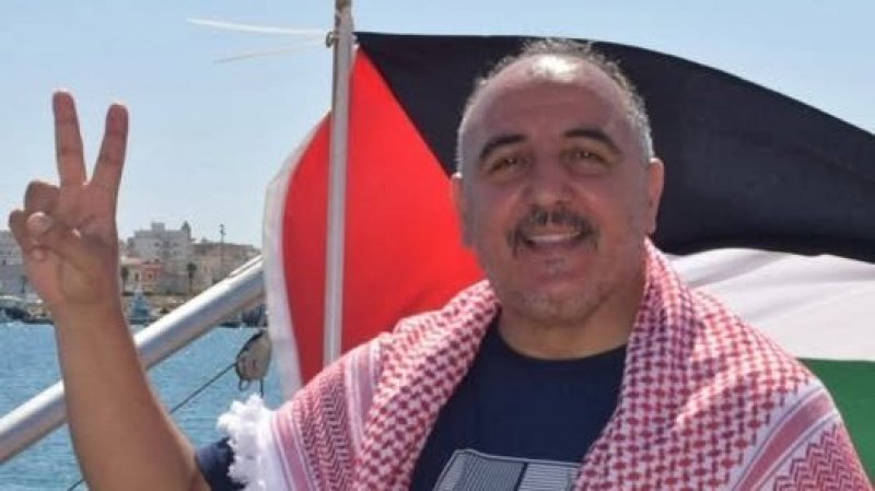 الإتحاد يدين إختطاف الإحتلال لسفينة "حنظلة" ويطالب بالإفراج الفوري عن المناضل النقابي حاتم العويني ورفاقه