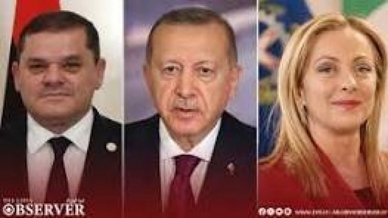 قمة ثلاثية في اسطنبول تضم اردوغان وميلوني والدبيبة
