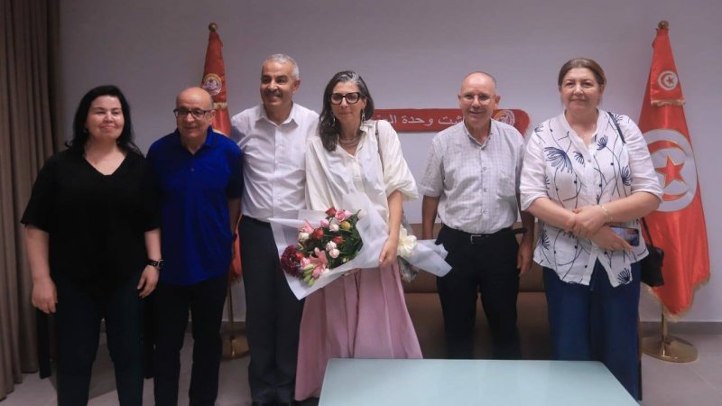 لدى استقباله لها و لدعمها لفلسطين : الأمين العام يعلن ترشيح فرنشيسكا البانيزي لجائزة نوبل للسلام