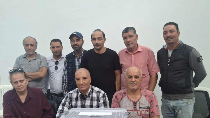 تشكيلة جديدة على رأس النقابة الأساسية لأعوان بلدية منزل بورقيبة