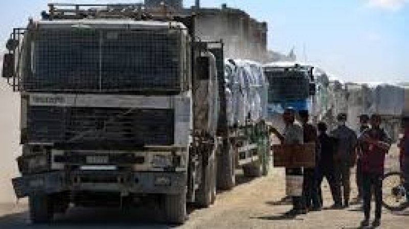 "دخول قافلة هندسية مصرية  إلى غزة لتحديد مواقع رفات الرهائن "الإسرائيليين
