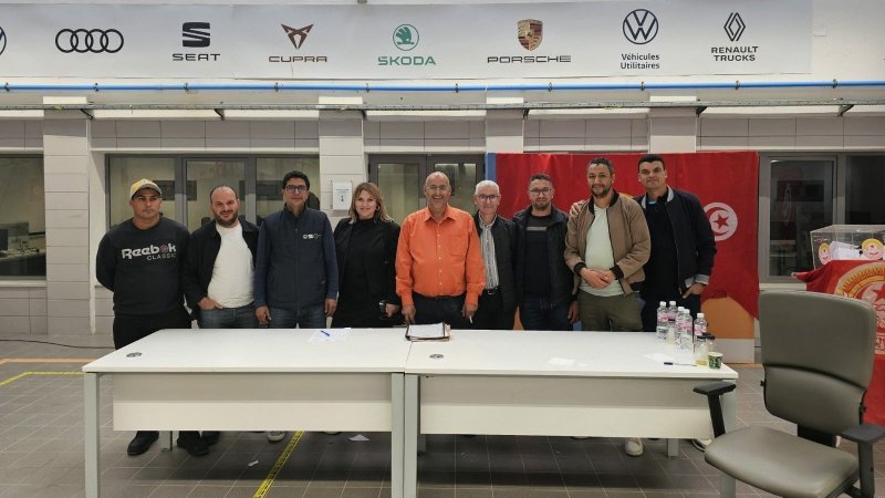 أريانة: تشكيلة جديدة على رأس النقابة الاساسية لأعوان شركة "النقل" للسيارات