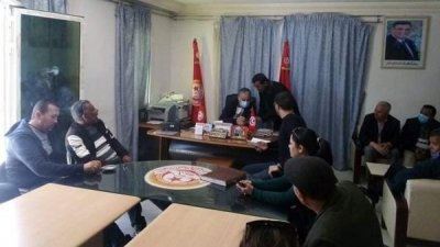 الغاء اضراب أعوان بلدية القصرين