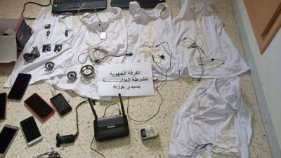 سيدي بو زيد ..مداهمة منزل اعد لعمليات الغش في الباكالوريا وحجز تجهيزات الكترونية