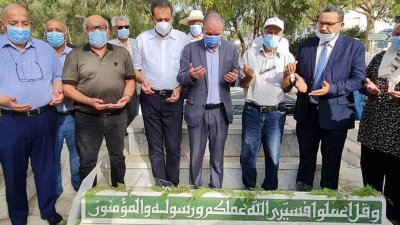 الأخ الأمين العام يحيي ذكرى الشهيد محمد البراهمي