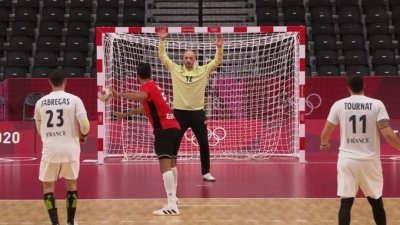 يد مصر ثاني فريق غير أوروبي يصل الى نصف نهائي دورات الالعاب الاولمبية