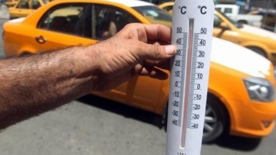 أعلى درجات الحرارة سجلتها الكويت بـ54 في المدينة و65 في المطار