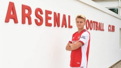 ارسنال يتعاقد مع اوديغارد من ريال مدريد