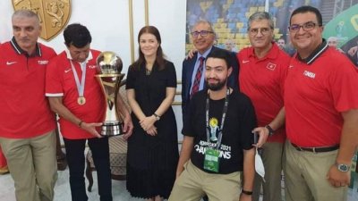 منتخب كرة السلة يعود إلى تونس بالبطولة الإفريقية