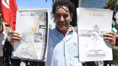 تكريم ليلى طوبال وحبيبة مسيكة وجليلة بكار في الملتقى العربي لرواد الكاريكاتور بالقاهرة