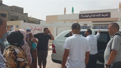 اثر احتجاج الاولياء بإحدى مدارس فوشانة..تركيز قاعة جاهزة الصنع واستغلال مكتب المدير للتدريس
