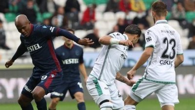 الدوري التركي: طرابزون يهدر فرصة تصدر الدوري بتعادله امام قونيا