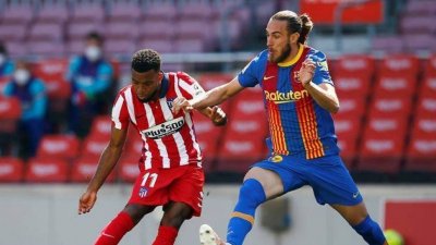 التشكيلة الأساسية لبرشلونة و أتليتيكو مدريد