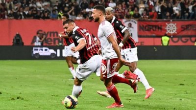 الليغ 1: نيس ثالثاً بعد فوزه المستحق امام بريست