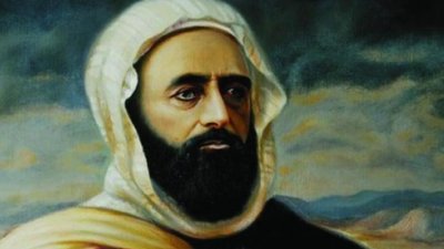 الامير عبد القادر بأصابع النحات الفرنسي ميشال أوديارد