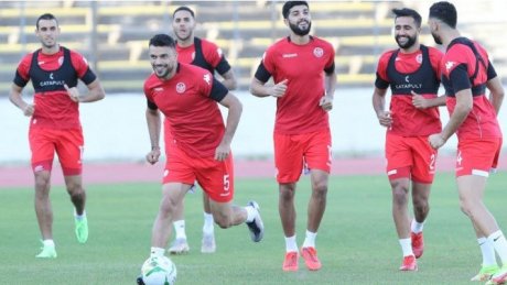 المنتخب الوطني ينهي تحضيراته لمباراة موريتانيا