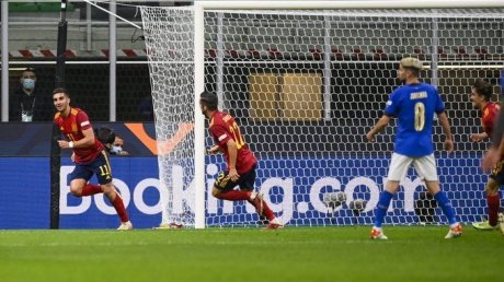 دوري الامم الاوروبية: اسبانيا توقف السلسلة التاريخية لايطاليا وتحجز مكانها في النهائي