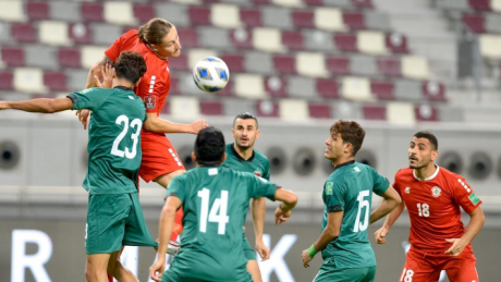 تصفيات اسيا: لبنان يكتفي بالتعادل السلبي امام العراق